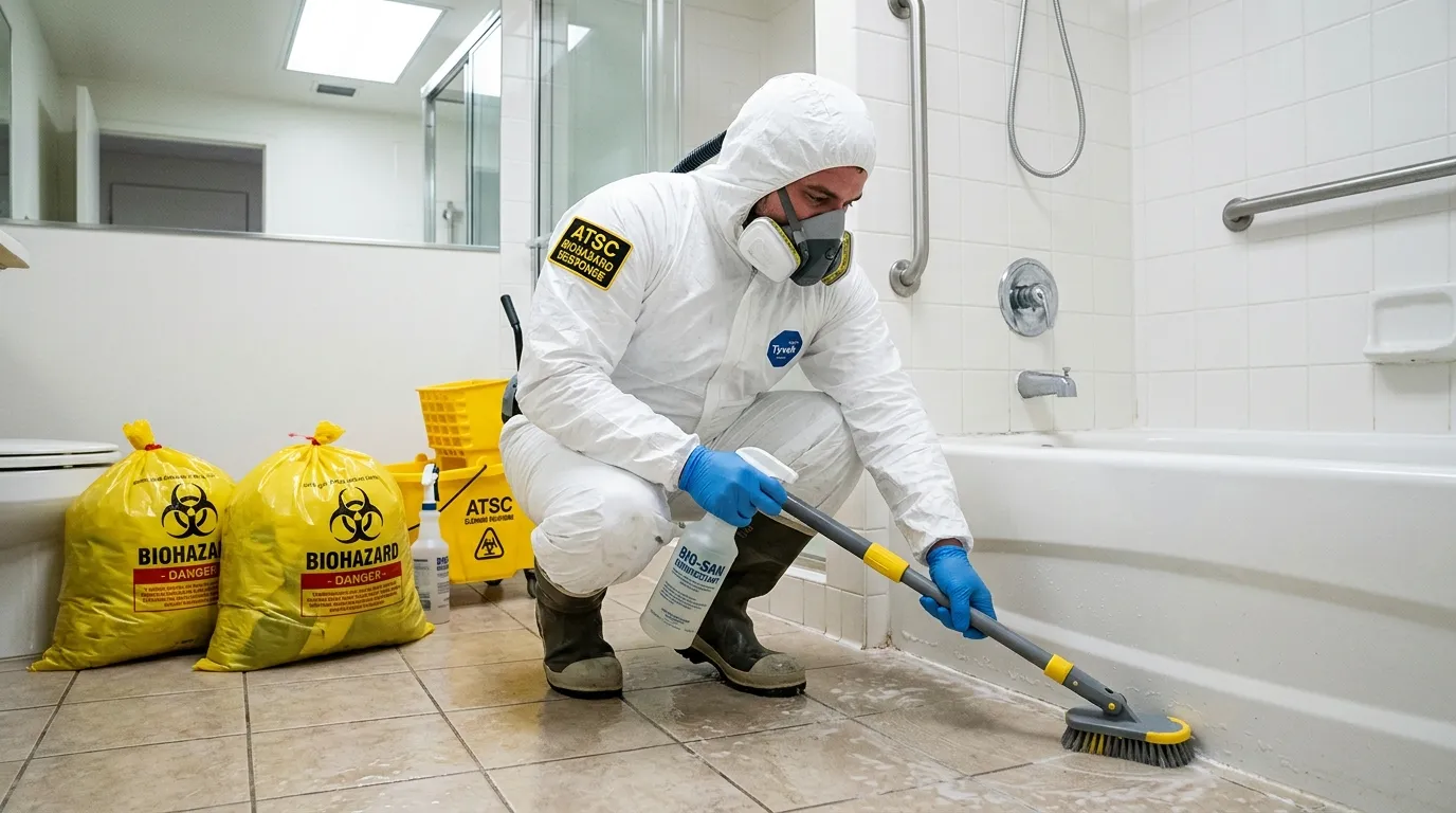 Decontamination equipment deployed for Blood Cleanup in Spring Grove